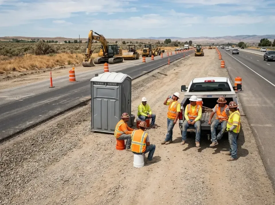 highway-road-construction-crew-007 — frequently asked questions, Porta Potty and Restroom Rentals in Monte Vista, CO